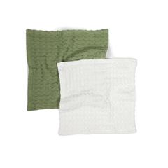 Vue VINGA Torchon nid d’abeille Cromer, 2 pièces de couleur vert| Krokrodeal