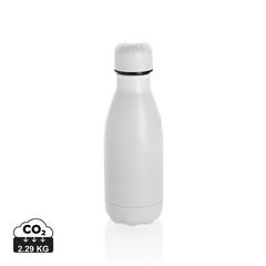 Vue Bouteille isotherme en acier 260ml de couleur blanc| Krokrodeal