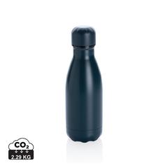 Vue Bouteille isotherme en acier 260ml de couleur bleu| Krokrodeal