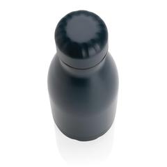 Vue Bouteille isotherme en acier 260ml de couleur bleu| Krokrodeal