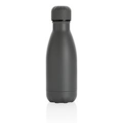 Vue Bouteille isotherme en acier 260ml de couleur gris| Krokrodeal