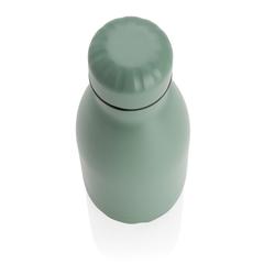 Vue Bouteille isotherme en acier 260ml de couleur vert| Krokrodeal