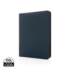 Vue Conférencier 300D rPET Impact Aware™ de couleur bleu| Krokrodeal