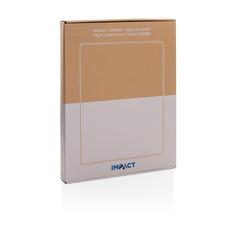 Vue Conférencier 300D rPET Impact Aware™ de couleur bleu| Krokrodeal