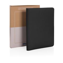 Vue Conférencier 300D rPET Impact Aware™ de couleur noir| Krokrodeal