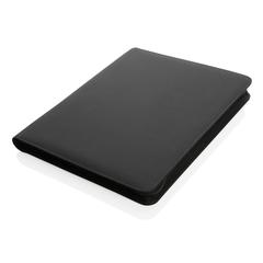 Vue Conférencier 300D rPET Impact Aware™ de couleur noir| Krokrodeal
