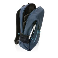Vue Sac à dos ordinateur portable 15.6' Impact AWARE™ Lima de couleur bleu| Krokrodeal