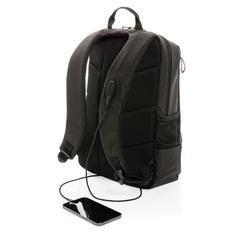Vue Sac à dos ordinateur portable 15.6' Impact AWARE™ Lima de couleur blanc| Krokrodeal