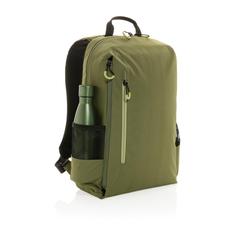 Vue Sac à dos ordinateur portable 15.6' Impact AWARE™ Lima de couleur vert| Krokrodeal