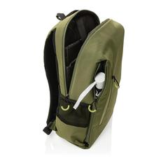Vue Sac à dos ordinateur portable 15.6' Impact AWARE™ Lima de couleur vert| Krokrodeal