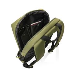 Vue Sac à dos ordinateur portable 15.6' Impact AWARE™ Lima de couleur vert| Krokrodeal