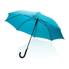 Vue Parapluie 23" en rPET 190T avec ouverture auto Impact AWARE™ de couleur bleu| Krokrodeal