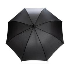 Vue Parapluie 23" en rPET 190T avec ouverture auto Impact AWARE™ de couleur noir| Krokrodeal