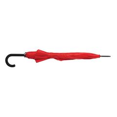 Vue Parapluie 23" en rPET 190T avec ouverture auto Impact AWARE™ de couleur rouge| Krokrodeal