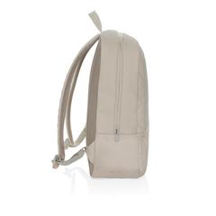 Vue Sac à dos pour ordinateur 15,6" en rPET AWARE™ Armond de couleur beige| Krokrodeal