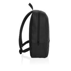 Vue Sac à dos pour ordinateur 15,6" en rPET AWARE™ Armond de couleur noir| Krokrodeal