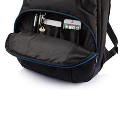Vue Sac à dos pour ordinateur portable universel sans PVC de couleur noir| Krokrodeal