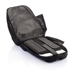 Vue Sac à dos pour ordinateur portable universel sans PVC de couleur noir| Krokrodeal