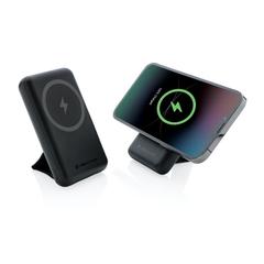 Vue Powerbank 10.000mAh en plastique recyclé RCS Urban V Sonoma de couleur noir| Krokrodeal