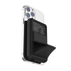 Vue Powerbank 10.000mAh en plastique recyclé RCS Urban V Sonoma de couleur noir| Krokrodeal