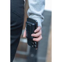 Vue Powerbank 10.000mAh en plastique recyclé RCS Urban V Sonoma de couleur noir| Krokrodeal