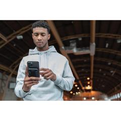 Vue Powerbank 10.000mAh en plastique recyclé RCS Urban V Sonoma de couleur noir| Krokrodeal