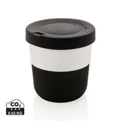 Vue Tasse Coffee To Go 280ml en PLA de couleur noir| Krokrodeal