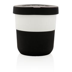 Vue Tasse Coffee To Go 280ml en PLA de couleur noir| Krokrodeal