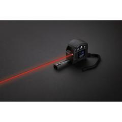 Vue Mètre ruban 5M Gear X avec laser 30M de couleur noir| Krokrodeal