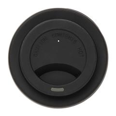 Vue Mug en PP recyclable 270ml de couleur noir| Krokrodeal