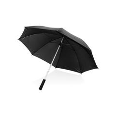 Vue Parapluie 25"ultra-léger et manuel Swiss Peak Aware™ de couleur noir| Krokrodeal