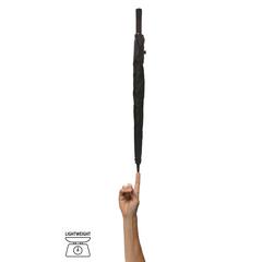 Vue Parapluie 25"ultra-léger et manuel Swiss Peak Aware™ de couleur noir| Krokrodeal