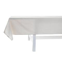 Vue Nappe de table Ukiyo en rcotton 180gr Aware™ de couleur blanc| Krokrodeal