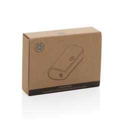 Vue Powerbank 5000mAh charge rapide, plastique RCS, Flashcharge de couleur noir| Krokrodeal