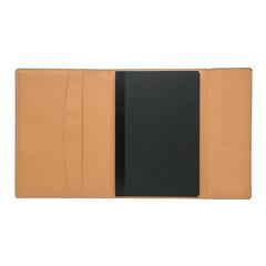 Vue Housse à carnet de notes A5 de couleur gris| Krokrodeal