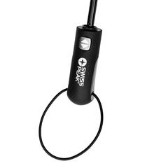 Vue Parapluie tempête 27"de poche auto Swiss Peak Aware™ Tornado de couleur noir| Krokrodeal