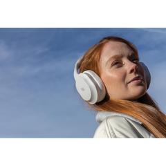 Vue Casque sans fil ANC Urban Vitamin Freemond de couleur blanc| Krokrodeal