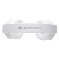 Vue Casque sans fil ANC Urban Vitamin Freemond de couleur blanc| Krokrodeal