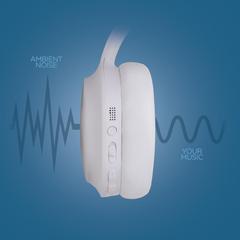 Vue Casque sans fil ANC Urban Vitamin Freemond de couleur blanc| Krokrodeal