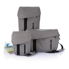 Vue Sac à dos Osaka de couleur gris| Krokrodeal