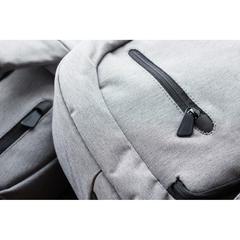 Vue Sac à dos Osaka de couleur gris| Krokrodeal