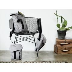 Vue Sac à dos Osaka de couleur gris| Krokrodeal