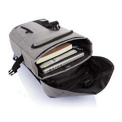 Vue Sac à dos Osaka de couleur gris| Krokrodeal