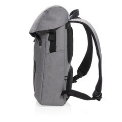 Vue Sac à dos Osaka de couleur gris| Krokrodeal