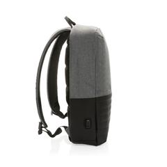 Vue Sac à dos antivol pour ordinateur 15" Swiss Peak AWARE™ de couleur gris| Krokrodeal
