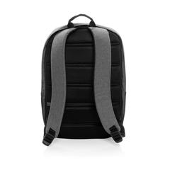 Vue Sac à dos antivol pour ordinateur 15" Swiss Peak AWARE™ de couleur gris| Krokrodeal