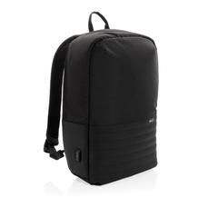 Vue Sac à dos antivol pour ordinateur 15" Swiss Peak AWARE™ de couleur noir| Krokrodeal