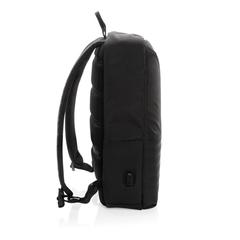 Vue Sac à dos antivol pour ordinateur 15" Swiss Peak AWARE™ de couleur noir| Krokrodeal