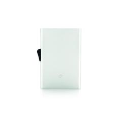 Vue Porte-cartes en aluminium anti RFID C-Secure de couleur gris| Krokrodeal