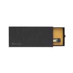 Vue Lampe stylo rechargeable par USB en plastique RCS Gear X de couleur gris| Krokrodeal